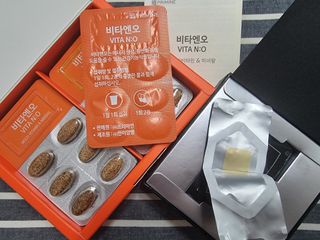 프리마인 먹는건 초간편, 영양소와 흡수율까지 챙겨야 백점.예뻐지는 완벽레시피 비타앤오 30정/CH.V콜라겐필름 30매 — 4점을 준 리뷰어가 2021년 9월 올린 사용 사진