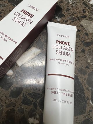 체르엠  프루브 콜라겐 앰플세럼 60ml 1병 — 4.5점을 준 리뷰어가 2022년 1월 올린 사용 사진
