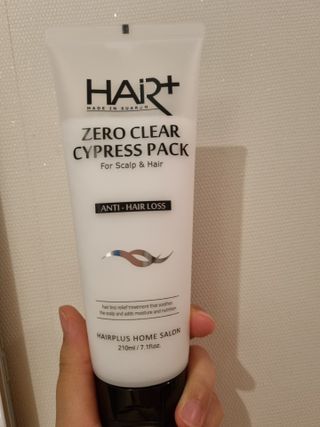 헤어플러스 제로클리어 샴푸 500ml, 두피팩 210ml 2종SET — 5점을 준 리뷰어가 2021년 3월 올린 사용 사진