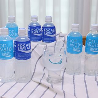 [동아오츠카] 포카리스웨트  500ml PET + 이온워터 500ml PET — 5점을 준 리뷰어가 2025년 7월 올린 사용 사진