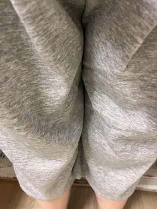 다운블로우 ~남자 버뮤다 7부 와이드 핀턱 트레이닝 반바지 ACC SS1001 — 5점을 준 리뷰어가 2025년 6월 올린 사용 사진