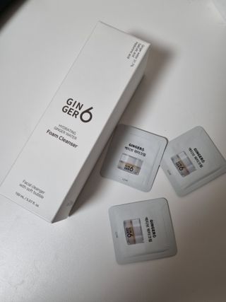 GINGER6 하이드레이팅 진저 워터 폼클렌징 — 5점을 준 리뷰어가 2021년 10월 올린 사용 사진