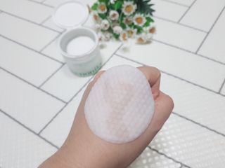 키노닉스 양배추 카밍 진정 토너패드 — 4.5점을 준 리뷰어가 2021년 9월 올린 사용 사진