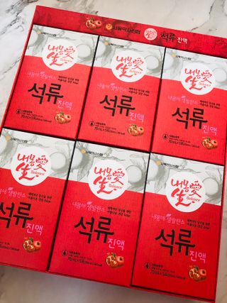 서울약사신협_내몸애생발란스석류_70ml x 30포 — 4점을 준 리뷰어가 2021년 8월 올린 사용 사진