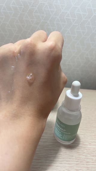 나나스킨 콤플렉스씨쓰리닥터클리어앰플 — 3.5점을 준 리뷰어가 2021년 8월 올린 사용 사진