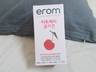 이롬 erom 타트체리 콜라겐 — 5점을 준 리뷰어가 2021년 3월 올린 사용 사진