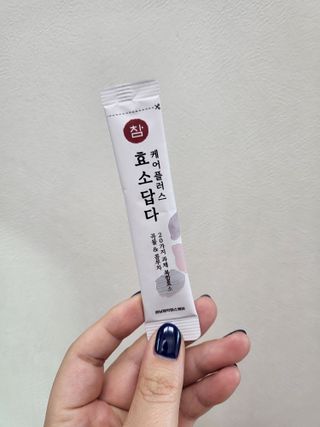 FREE [경남제약헬스케어] 런칭기념 케어플러스 참효소답다 3g x 30포/곡물효소&콤부차 — 5점을 준 리뷰어가 2023년 10월 올린 사용 사진