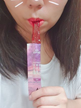 엘리샤코이 아임얼라이브 콤부차 콜라겐 506 스틱젤리 석류 — 4.5점을 준 리뷰어가 2021년 7월 올린 사용 사진