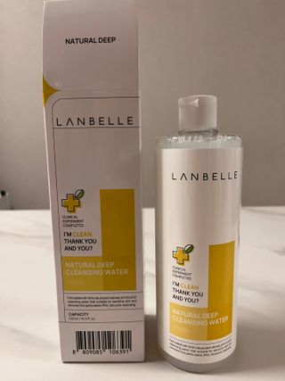 랑벨 내츄럴 딥 클렌징 워터 500ml — 5점을 준 리뷰어가 2022년 6월 올린 사용 사진