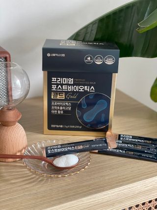 서울약사신협_프리미엄포스트바이오틱스골드_5g x 50포 — 5점을 준 리뷰어가 2021년 4월 올린 사용 사진