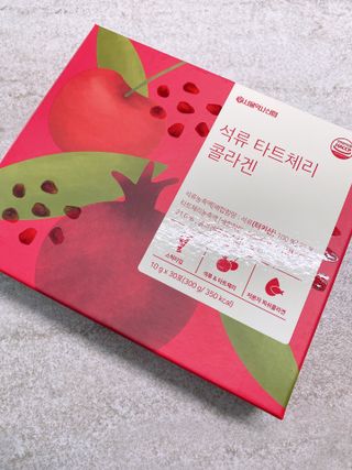 서울약사신협_석류 타트체리 콜라겐_10g x 30포 — 5점을 준 리뷰어가 2021년 7월 올린 사용 사진