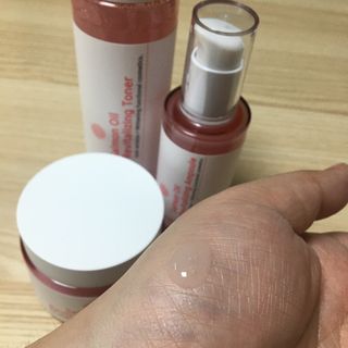 아이앤립 / EYENLIP 아이앤립 연어오일 리바이탈라이징 토너+앰플+크림 3종 세트 — 4.5점을 준 리뷰어가 2021년 6월 올린 사용 사진