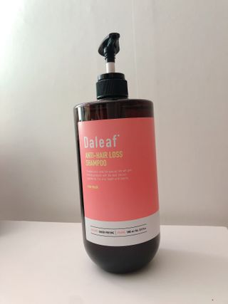 달리프 진저 베러 퍼퓸 탈모 완화 샴푸 1000ml 향 3종 — 5점을 준 리뷰어가 2021년 2월 올린 사용 사진