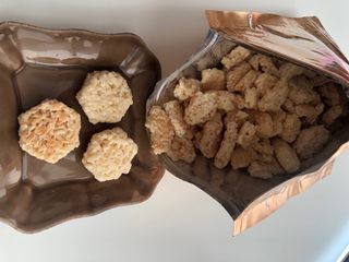 미즈꼬레아 치즈맛 누룽지크리스피 — 5점을 준 리뷰어가 2022년 3월 올린 사용 사진