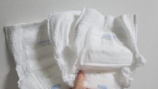쿠잉 에어드라이  풀커버 팬티기저귀 (L/XL/XXL/XXXL) 1팩 — 5점을 준 리뷰어가 2023년 2월 올린 사용 사진