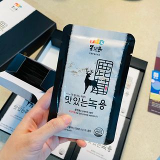 [몸엔용] 과일을 넣어 국산녹용을 맛있게 60ml x 30포 — 5점을 준 리뷰어가 2021년 6월 올린 사용 사진