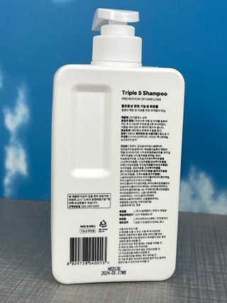 트리플에스 탈모 샴푸 275ml + 실크 트리트먼트 275ml — 5점을 준 리뷰어가 2021년 4월 올린 사용 사진