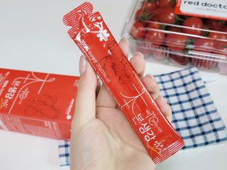레드닥터 대추방울토마토 + 본생강 망고맛 스틱형 젤리 — 5점을 준 리뷰어가 2022년 12월 올린 사용 사진