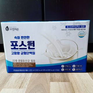 자연에온 마시는 프로틴 고함량 균형단백질 음료 포스틴 125ml 10개입 1BOX — 5점을 준 리뷰어가 2021년 3월 올린 사용 사진