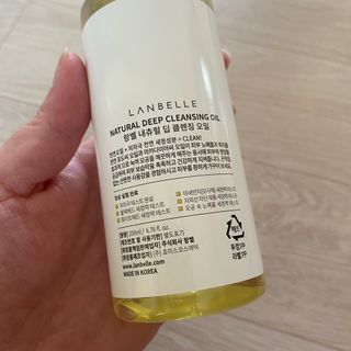 랑벨 내츄럴 딥 클렌징 오일 200ml (저자극 약산성 천연 클렌징) — 5점을 준 리뷰어가 2022년 5월 올린 사용 사진