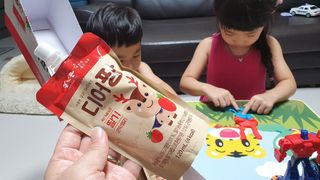 [몸엔용] 우리 아이 건강간식, 달콤한 녹용곤약젤리 디어팡 4종 — 4.5점을 준 리뷰어가 2021년 8월 올린 사용 사진