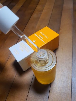 체르엠 스템앤셀 비타민 브라이트닝 에센스 30ml 1개 — 4점을 준 리뷰어가 2021년 12월 올린 사용 사진