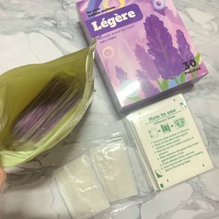 [레제르] 아로마 수액패치 발패치 30매입 -라벤더향/유칼립투스향/대나무향 — 5점을 준 리뷰어가 2022년 2월 올린 사용 사진