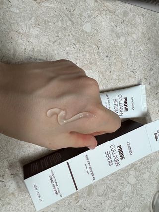 체르엠  프루브 콜라겐 앰플세럼 60ml 1병 — 5점을 준 리뷰어가 2022년 2월 올린 사용 사진