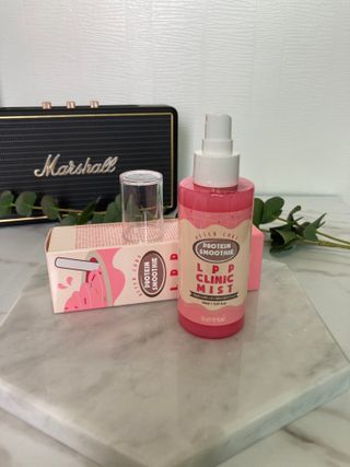 썸헤어 / SUMHAIR [썸헤어] 프로틴 스무디 클리닉 미스트 150ml — 5점을 준 리뷰어가 2021년 7월 올린 사용 사진