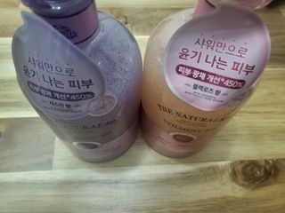 벨먼 내추럴스파 수분광채 스크럽 바디워시 600ml 5종 — 4점을 준 리뷰어가 2022년 5월 올린 사용 사진