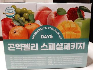 참앤들황토농원 10가지 맛, 입맛대로 스페셜하게~ 가볍게 한 포 땡! 곤약젤리 스페셜 패키지 130ml x 30포 — 5점을 준 리뷰어가 2022년 12월 올린 사용 사진