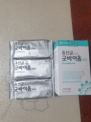 프리마인 유산균 국가지정연구소 선정, 살아있는 생유산균 200억 마리의 힘. 유산균n굿바이옴플러스 — 5점을 준 리뷰어가 2021년 10월 올린 사용 사진