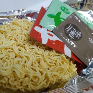 [풀무원] 자연은맛있다 정면, 백면, 홍면  세트 — 5점을 준 리뷰어가 2021년 4월 올린 사용 사진