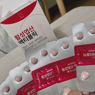[리노브] 4세대 활성엽산 액티폴릭 270mg x 30정 — 5점을 준 리뷰어가 2022년 8월 올린 사용 사진