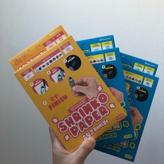 워터멜론컴퍼니 슈링코 페이퍼 3개 Set / 슈링클스 호환 종이 키링 만들기 미술놀이 재료 키트 — 4.5점을 준 리뷰어가 2022년 11월 올린 사용 사진