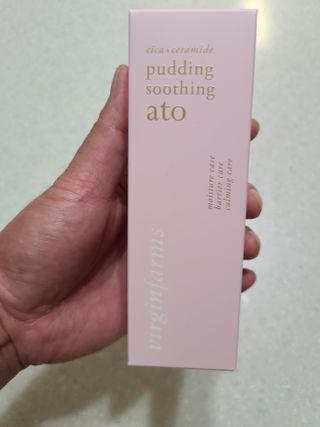냉장고에 넣어요, 붉은 트러블 피부 다음날 진정되요 [버진팜스 푸딩수딩아토] — 5점을 준 리뷰어가 2021년 9월 올린 사용 사진