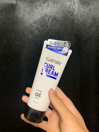 [갸스비] 곱슬 머리부터 파마까지 남자의 컬을 위한 갸스비 컬크림 — 3점을 준 리뷰어가 2021년 10월 올린 사용 사진