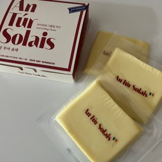 앙투어솔레 아일랜드 구워먹는 치즈 100 자연 치즈 와인안주 300g(100g x 3팩) — 3점을 준 리뷰어가 2022년 9월 올린 사용 사진
