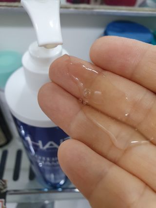 헤어플러스 단백질탈모샴푸 500ml+단백질본드앰플 145ml — 5점을 준 리뷰어가 2021년 3월 올린 사용 사진