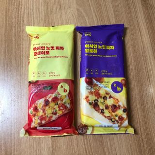 브라잇벨리 비건피자 [노밋피자알로하 & 노밋피자포테이토] 2가지맛 — 5점을 준 리뷰어가 2022년 7월 올린 사용 사진
