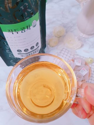 산그리메 작두콩차 — 5점을 준 리뷰어가 2021년 3월 올린 사용 사진