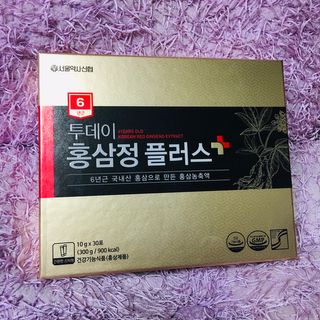 서울약사신협_투데이홍삼정플러스스틱_10g x 30포 — 5점을 준 리뷰어가 2021년 1월 올린 사용 사진