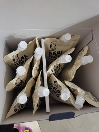 서비푸드 리얼 닭주스 오리지널 200g 1세트 10개입 — 3점을 준 리뷰어가 2022년 1월 올린 사용 사진