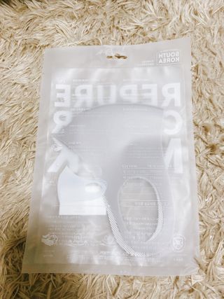 [에이블밤부] 리퓨어 쿠퍼 마스크 10color — 4점을 준 리뷰어가 2021년 1월 올린 사용 사진