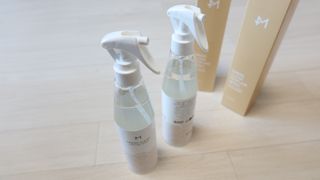 [엠메이데이] 드레스클리어 퍼퓸 스프레이 300ml 프리지아 가든향+프리지아 파출리향 — 4점을 준 리뷰어가 2022년 1월 올린 사용 사진