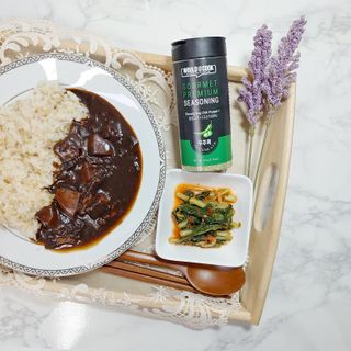 우주쿡 천연조미료 고메 프리미엄 시즈닝 6종 택1 청양고추+ /대파 /깻잎 /마늘 /생강 /표고버섯 — 5점을 준 리뷰어가 2021년 8월 올린 사용 사진