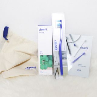 주식회사 클린디 [클린디] 치아건강은 나에 맡겨, 클린디 칫솔치약세트🦷 [맞춤칫솔 1ea / 치약 100g 1ea / 파우치 1ea] — 5점을 준 리뷰어가 2022년 1월 올린 사용 사진