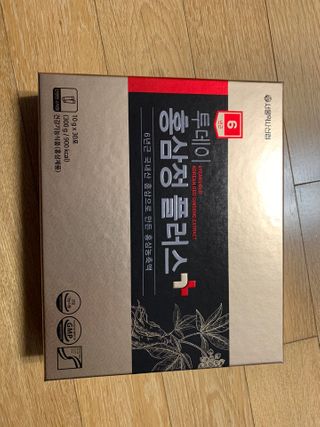 서울약사신협_투데이홍삼정플러스스틱_10g x 30포 — 5점을 준 리뷰어가 2021년 1월 올린 사용 사진