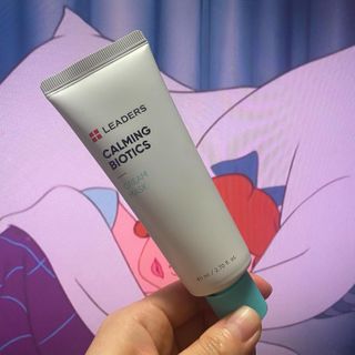 리더스코스메틱 리더스 카밍 바이오틱스 크림 마스크 — 4점을 준 리뷰어가 2021년 3월 올린 사용 사진