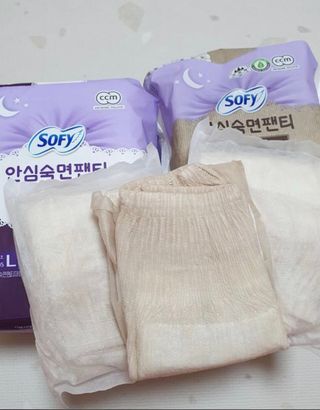 LG유니참 쏘피SOFY [SOFY] 안심숙면팬티/무표백속커버 — 4.5점을 준 리뷰어가 2021년 5월 올린 사용 사진